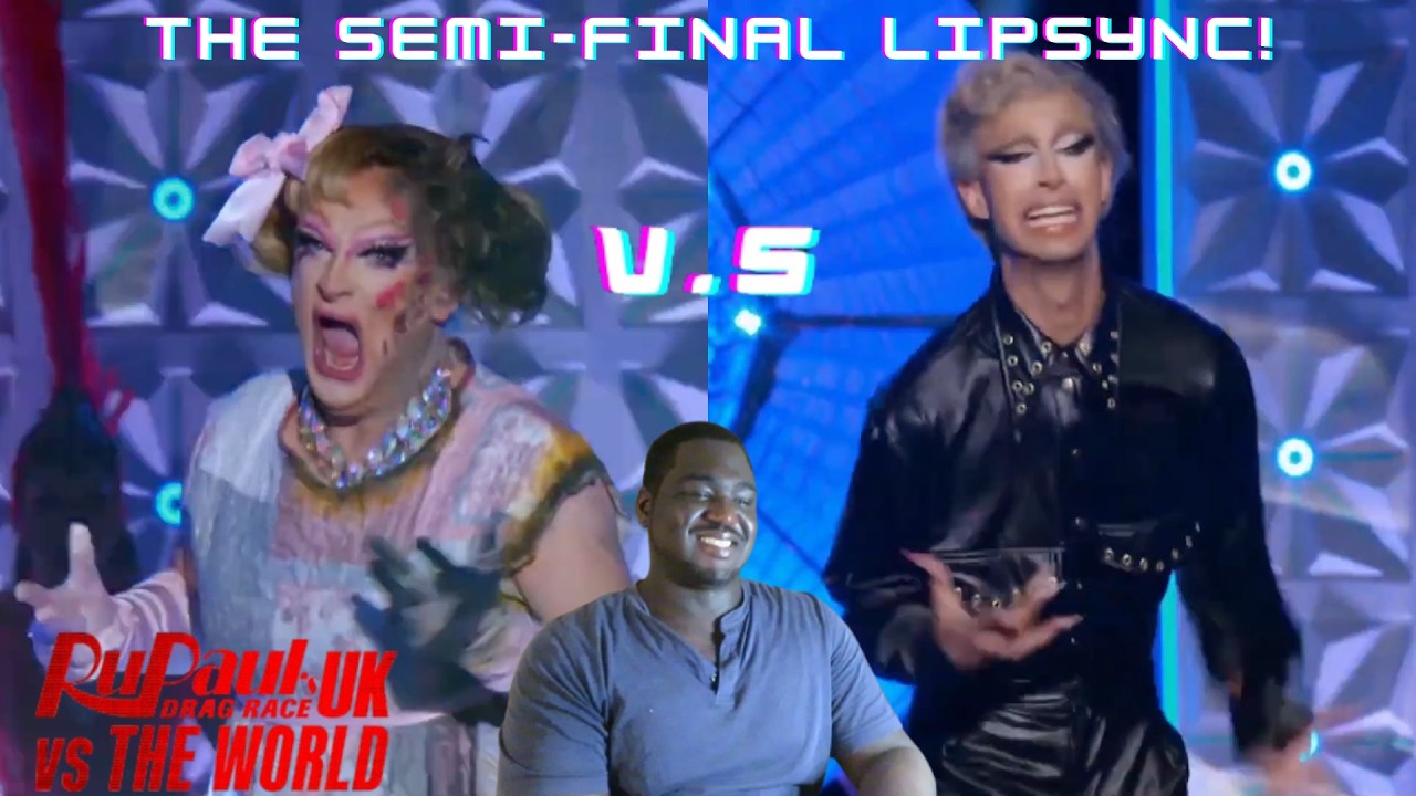 RPDR UK vs. The World Season 3 Episode 7 Lipsync Reaction + TOP 4 | The ...