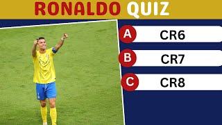 Cristiano Ronaldo Quiz | How You Know Cristiano Ronaldo ?