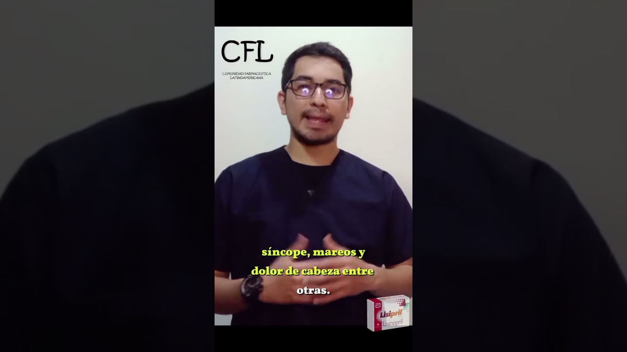 LISINOPRIL 💊 ►► Efectos secundarios