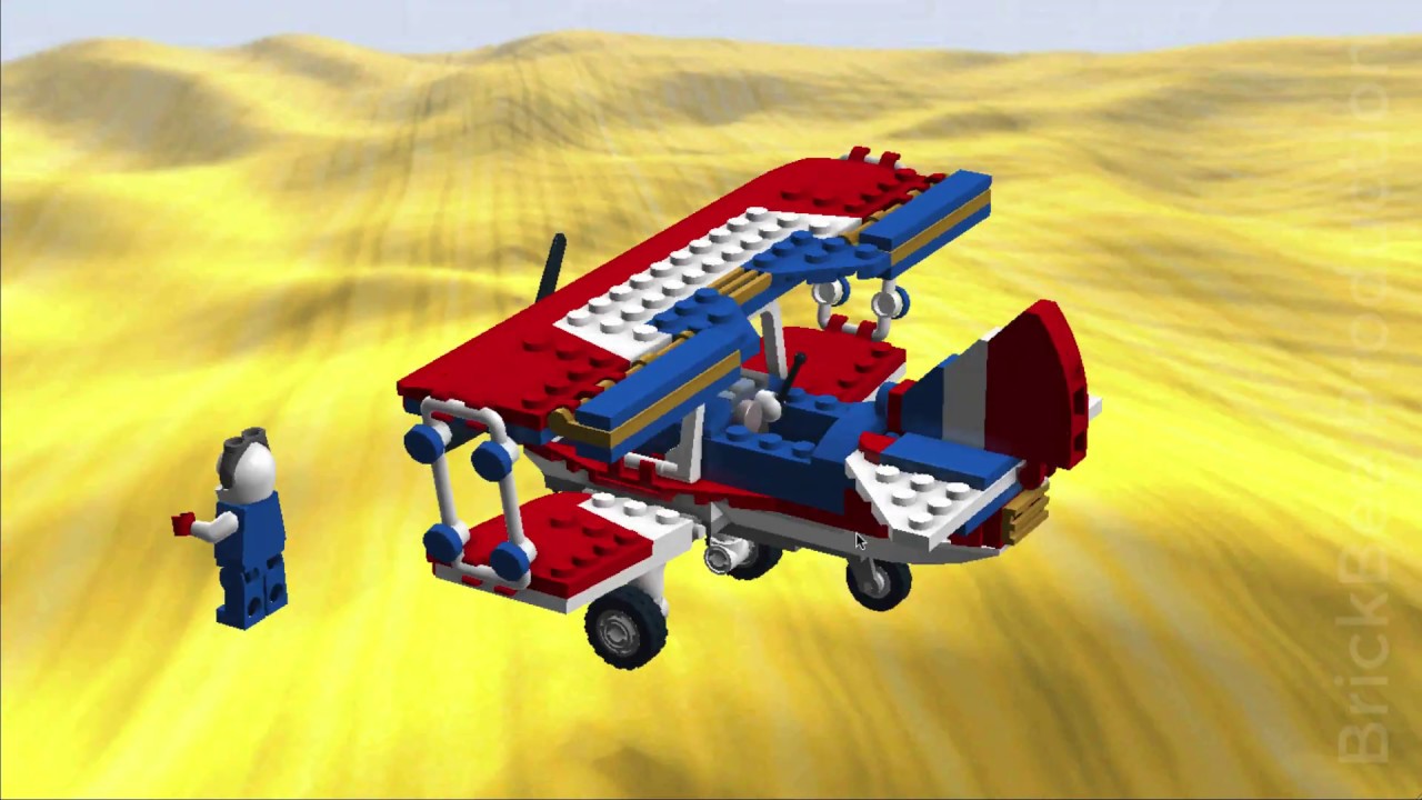LEGO Moc Tutorial - 31076 Daredevil Stunt Plane, model A - Theme Creator