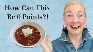 Weight Watchers Zero Point Foods: The BEST Slow Cooker Chili!