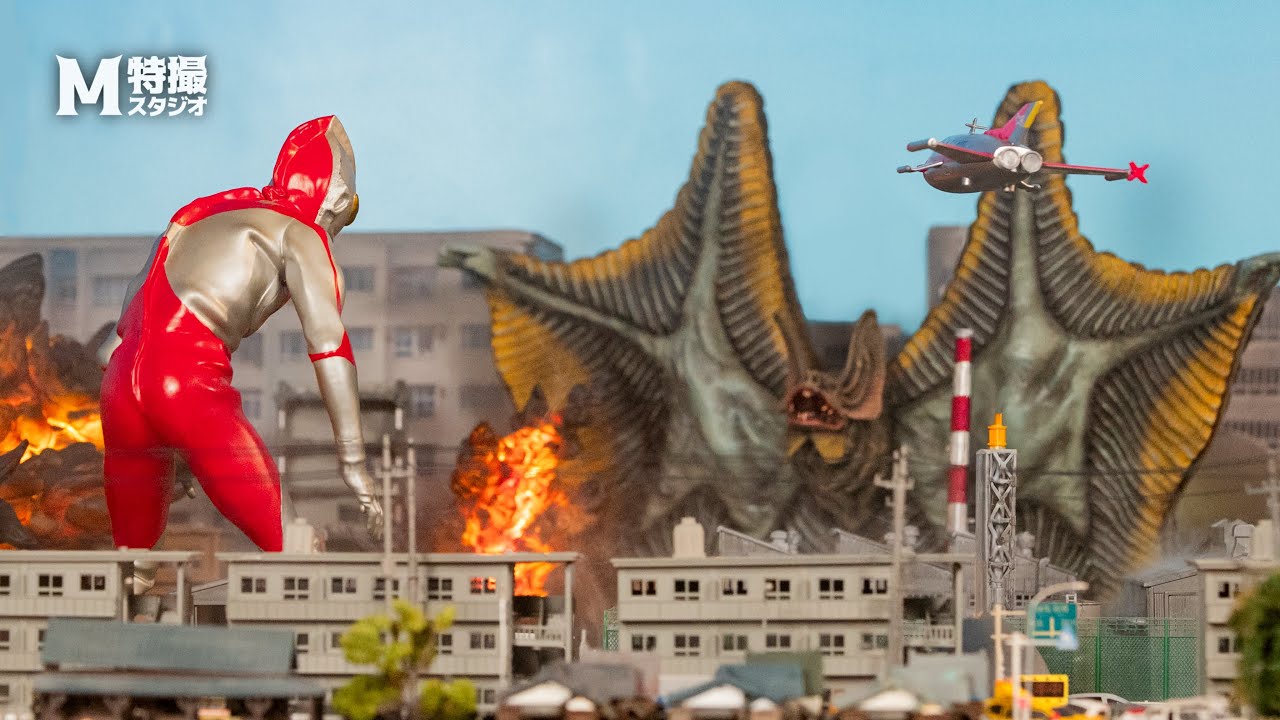 【ウルトラマン】油怪獣 ペスター（エクスプラス）Pestar vs Ultraman - YouTube