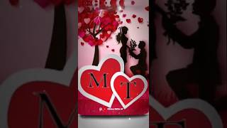 M+T name latter name letter Lover's ❤️🔥💫 #love #hart_touching #shorts #viral