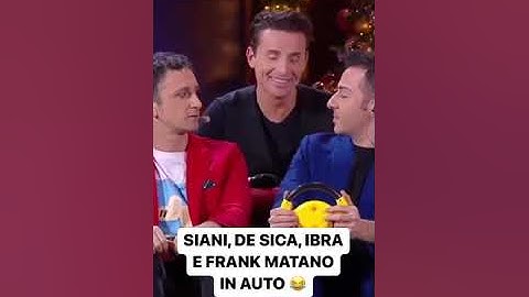 Frank Cicchella imitazioni con Pintus
