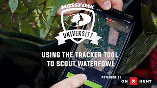 Using The Tracker Tool To Scout Waterfowl | ON X Hunt App screenshot 1