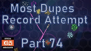 Oxygen Not Included - Most Dupes Record Attempt - Part 74