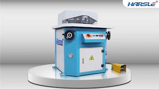 Hydraulic Notching machine, steel plate adjustable angle cutting machine, HARSLE  notcher