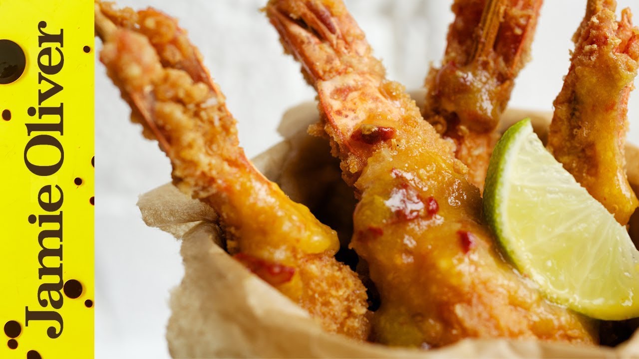 Prawn Crackle Pops with Aaron Craze | Jamie Oliver