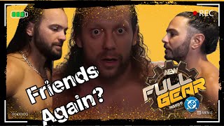 Backstage At Aew Full Gear 2025