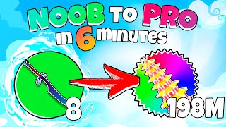 NOOB To PRO in 6 MINUTES Weapon Fighting Simulator #6 | END? | Roblox WFS