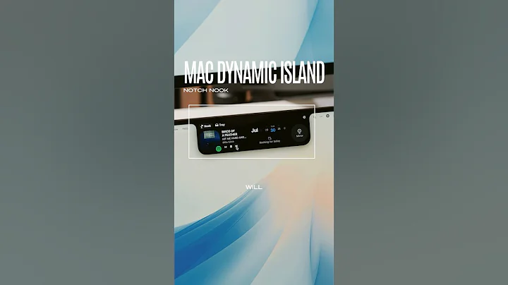 Mac finally has Dynamic Island?! 🤯