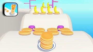 Pancake Run 🍔🍕 NEW UPDATE!! Gameplay Walkthrough (Android, iOS) | All Levels 120-122