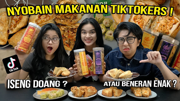 NYOBAIN MAKANAN VIRAL BISNIS TIKTOKERS INDONESIA !