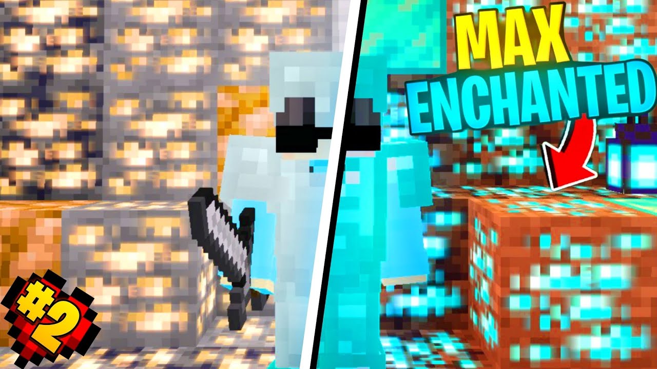 🤯I Made My Full Diamond Armor And Tools In Minecraft Hardcore Series ...