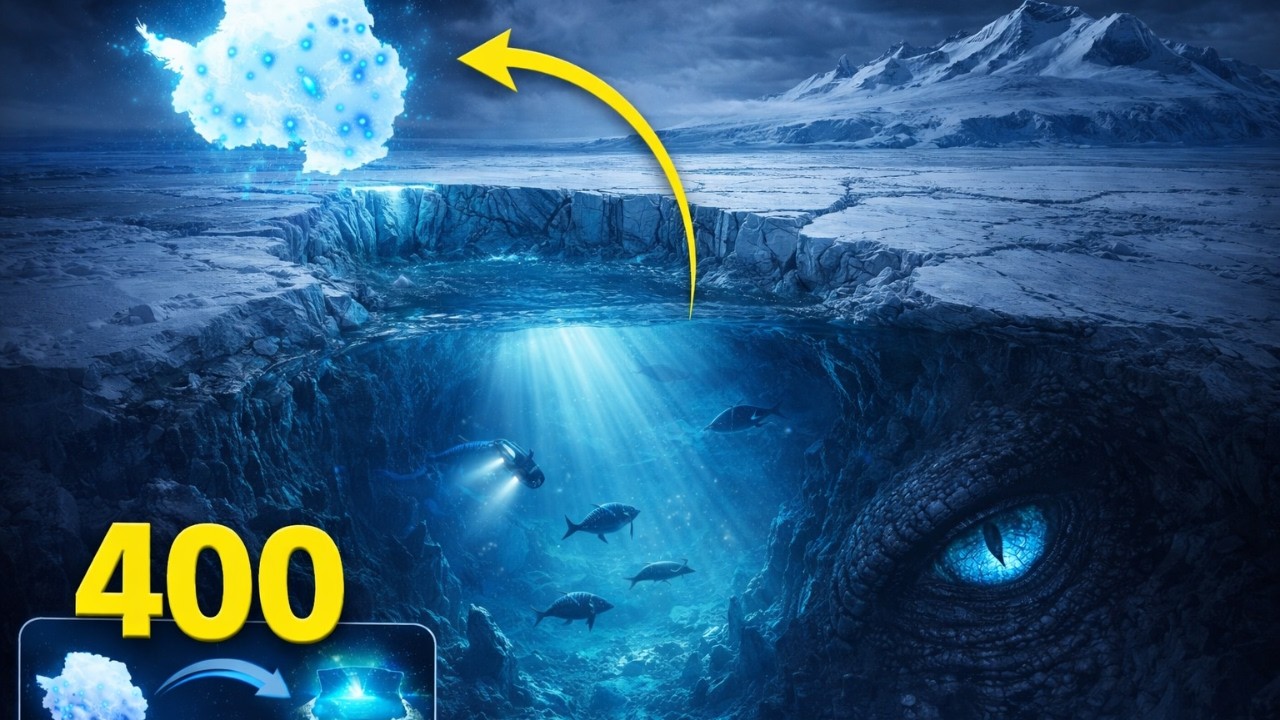 Antarctica's 400 Hidden Lakes | Life in Eternal Darkness