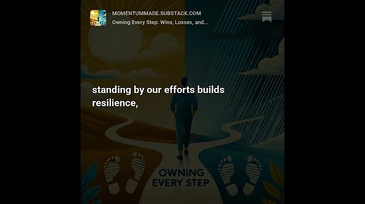 Owning Every Step  #business #motivation #momentumbuilding #podcast  #momentummatters #buildmomentum