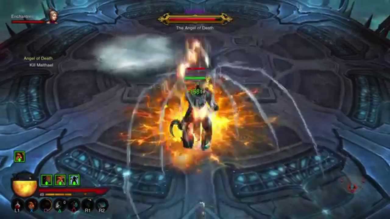 Diablo III: Reaper of Souls – fight - BOSS (Hardcore mode) PS4 - YouTube