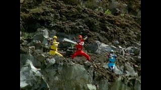 Power Rangers Ninja Storm (11x01) - First Morph & Fight, "Prelude to a Storm"