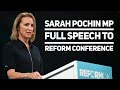 EXCLUSIVE: Sarah Pochin's Speech IN FULL to Reform UK's 2025 Conference