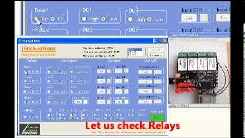 RS232 Port Relay Controller