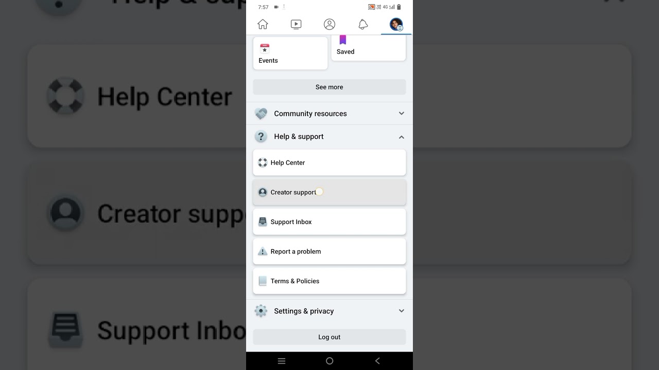 how to create  support Facebook page