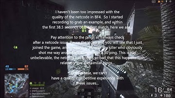 Battlefield 4 - Terrible Netcode Gets Worse