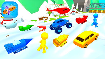 Shape Shifting – All Levels Gameplay Walkthrough (Android / iOS) | Max Level Ep73