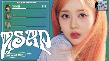 How Would STAYC sing ASAP by NewJeans? | Line Distribution