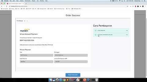 How to use DOKU Demo Application VA