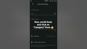 How to access Change Category 🔄 Settings in Discord Mobile #roduz #discord #tutorial #how #category