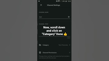 How to access Change Category 🔄 Settings in Discord Mobile #roduz #discord #tutorial #how #category