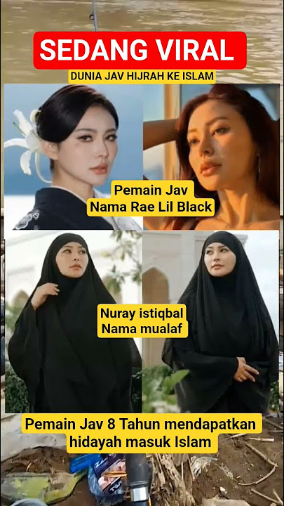 Nuray istiqbal nama mualaf pemain jav 8 tahun.