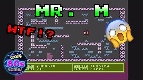 Mr. M // Atari 800 8bit Game