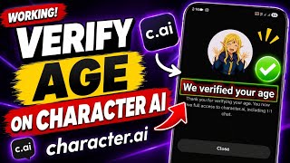 How To Verify Character ai Age Verification screenshot 3