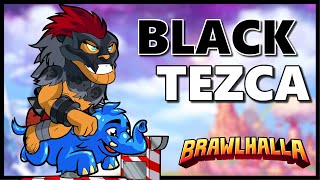 BLACK Colors TEZCA • Brawlhalla 1v1 Diamond Gameplay • Battle Boots Legend