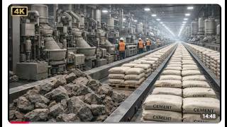 Inside a Mega Cement Factory: How Cement Is Made Step-by-Step