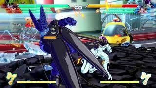 DRAGON BALL FighterZ Cell 40% Meterless Midscreen Corner carry combo, 1 assist Net Worth