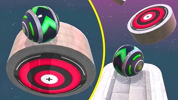 Sky Rolling Ball 3d - Gameplay SpeedRun Level 309