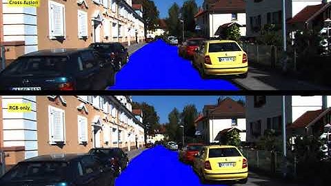 LIDAR-Camera Fusion for Road Detection Using FCN: 2011 10 03 drive 0027 sync comparison