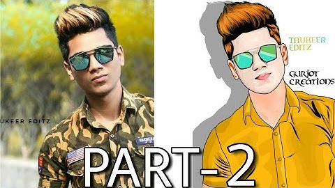 Part-2 || Professional VECTOR ARTWORK IN INFINITE DESIGN || CARTOON IMAGE EDITING || VECTOR ART