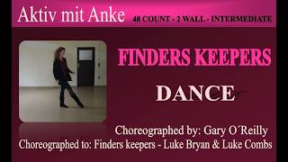Finders keepers - Gary O´Reilly - Line Dance - danced by Anke