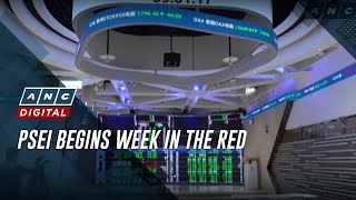 PSEi begins week in the red