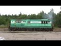 Запуск дизеля тепловоза ЧМЭ3 / Engine start of CME3 locomotive