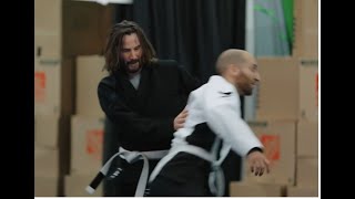 Keanu Reeves training for top movie John Wick - Behind The Scenes. #JumboRat