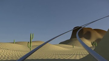 3D Animation Project | Rollercoaster