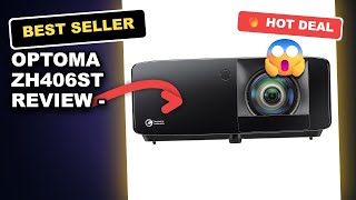 Optoma ZH406ST Review - 4K HDR Laser Projector - Bright 4200 Lumens - Durable Short Throw Lens - Net
