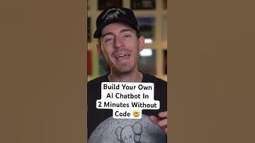 Build Your OwnAI Chatbot In 2 Minutes Without Code 🤯 #thefuturenow #aiforcreatives