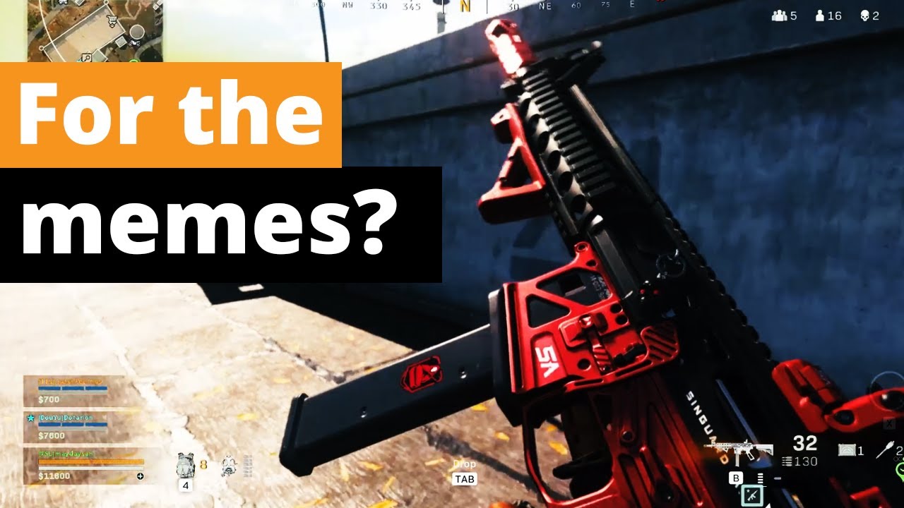 So I tried the M4A1 9mm in Warzone...