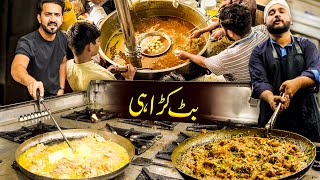 Old Butt Karahi Desi Murgha & Ustad Mota Channey wala | Old Street Food in Lahore