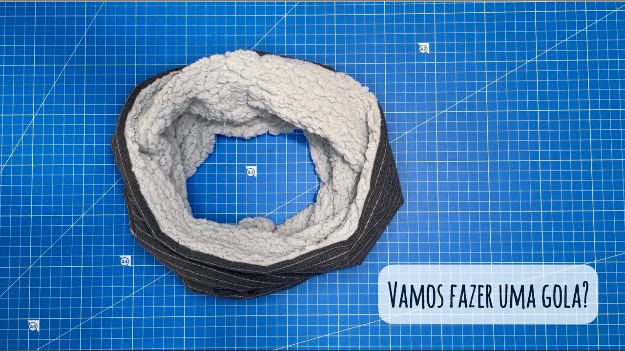 Como fazer uma gola em tecido